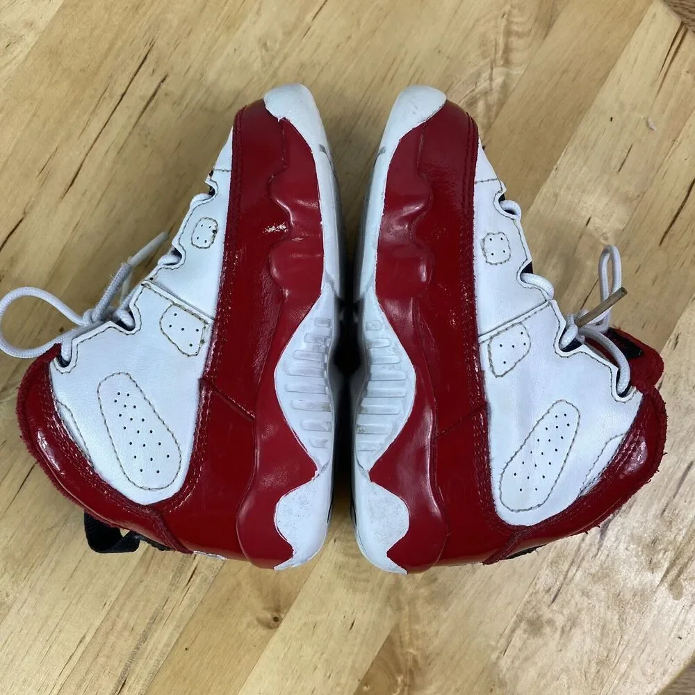 Jordan 9 Retro Gym Red White Toddler 7C Kids Basketball Sneakers 401812-160